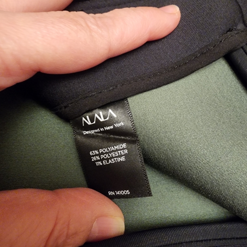 Alala Black Hooded Paneled Zip Vest with Olive Trim - Picture 13 of 16